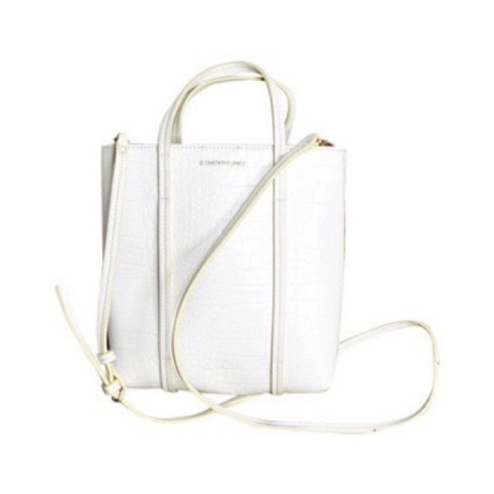 Elizabeth & James Croc Embossed Crossbody Bag